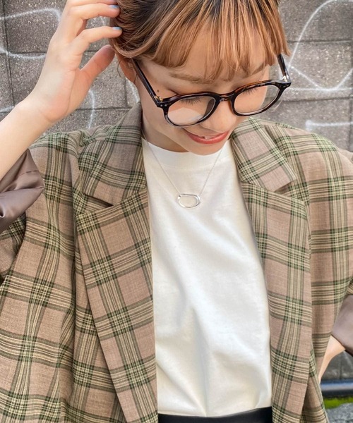 SMELLY（スメリー）の「メタルニュアンスリングネックレス（ネックレス・レディース・シルバー・-）」の6枚目の写真