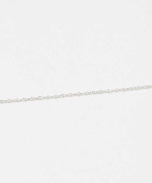 SMELLY（スメリー）の「メタルニュアンスリングネックレス（ネックレス・レディース・シルバー・-）」の3枚目の写真