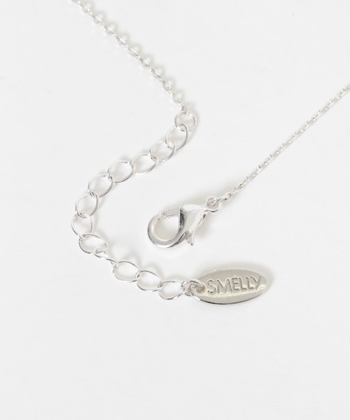 SMELLY（スメリー）の「メタルニュアンスリングネックレス（ネックレス・レディース・シルバー・-）」の2枚目の写真