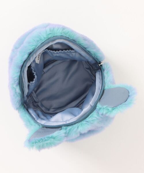 LILY BROWN（リリーブラウン）の「Lily Bearファーポーチ（ポーチ・レディース・ブルー/ベージュ/ホワイト・FREE）」の13枚目の写真