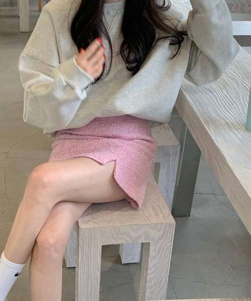 HALEY PESCA(ヘーリーペスカ)の「HALEY PESCA/フロントプリント パステルロゴ スウェット(スウェット・レディース・グリーン/ネイビー/ピンク・FREE)」の12枚目の写真