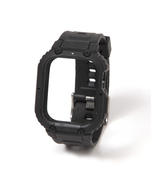 GLOBAL WORK（グローバルワーク）の「アップルウォッチ/UNIバンド/209805（デジタル腕時計・レディース・ブラック系その他/ブラック/カーキ/ホワイト・ONE SIZE）」の4枚目の写真