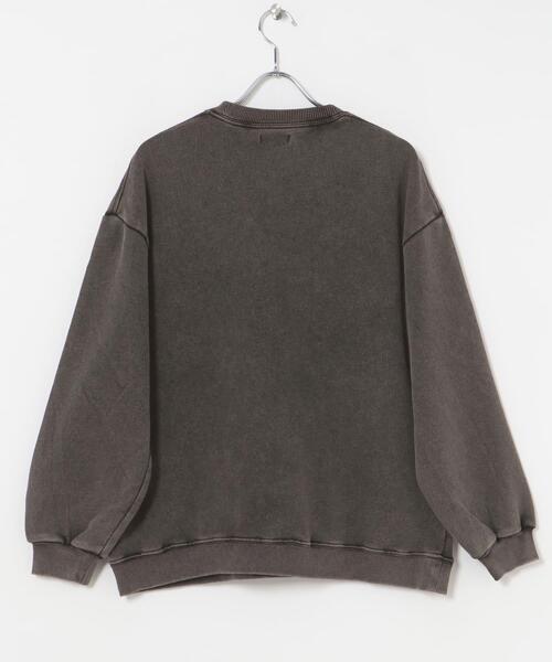ITEMS URBANRESEARCH(アイテムズ アーバンリサーチ)の「パウダー加工 クルーネックスウェットプルオーバー(スウェット・メンズ・その他1/その他2/その他3・MEDIUM/LARGE)」の10枚目の写真