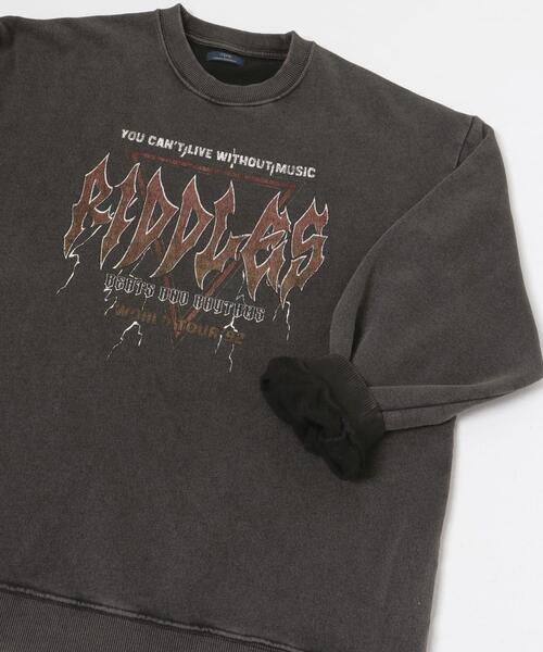 ITEMS URBANRESEARCH(アイテムズ アーバンリサーチ)の「パウダー加工 クルーネックスウェットプルオーバー(スウェット・メンズ・その他1/その他2/その他3・MEDIUM/LARGE)」の18枚目の写真