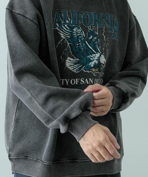 ITEMS URBANRESEARCH(アイテムズ アーバンリサーチ)の「パウダー加工 クルーネックスウェットプルオーバー(スウェット・メンズ・その他1/その他2/その他3・MEDIUM/LARGE)」の20枚目の写真