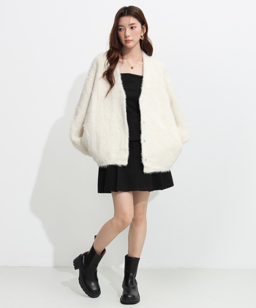 シーズン最終値下げ】【選べる丈・タイプ】フェザーヤーンシャギー