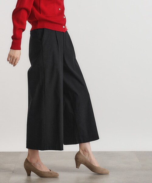 grove（グローブ）の「◆【多機能】裏起毛ハイパーストレッチワイドパンツ（その他パンツ・レディース・ナチュラル/ブラック/オリーブ/ダークブラウン系1/ブラック系1・02/03/01/04/05）」の6枚目の写真