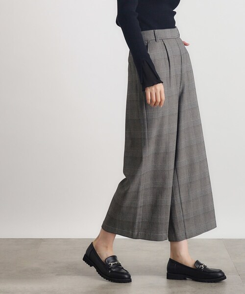 grove（グローブ）の「◆【多機能】裏起毛ハイパーストレッチワイドパンツ（その他パンツ・レディース・ナチュラル/ブラック/オリーブ/ダークブラウン系1/ブラック系1・02/03/01/04/05）」の18枚目の写真