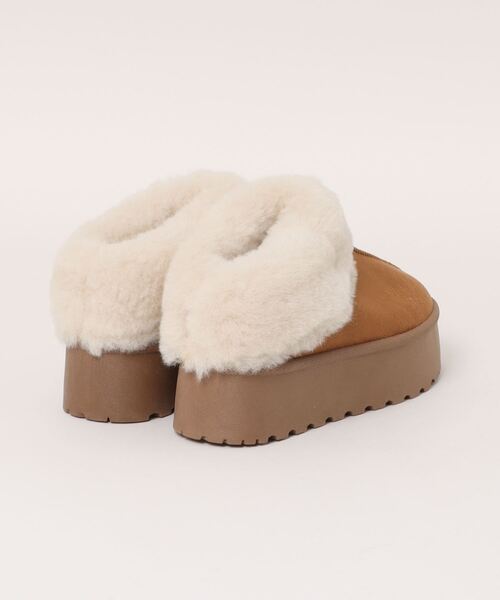 apres jour clair(アプレジュールクレア)の「【apres jour clair】厚底フェイクムートンブーツ【ZOZOTOWN限定アイテム】(ブーツ・レディース・キャメル/ベージュ・MEDIUM/X-LARGE/LARGE/SMALL)」の14枚目の写真