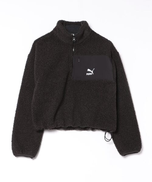 PUMA(プーマ)の「PUMA プーマ ウィメンズ CLASSICS ウィンターライズ ハーフジップ クルースウェット(スウェット・レディース・ブラック/オフホワイト・X-LARGE/SMALL/MEDIUM/LARGE)」の17枚目の写真