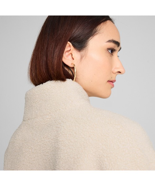 PUMA(プーマ)の「PUMA プーマ ウィメンズ CLASSICS ウィンターライズ ハーフジップ クルースウェット(スウェット・レディース・ブラック/オフホワイト・X-LARGE/SMALL/MEDIUM/LARGE)」の6枚目の写真