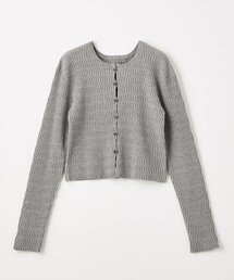 EMMEL REFINES | ＜EMMEL REFINES＞EM アミガラ クルーネック カーディガン(カーディガン/ボレロ)