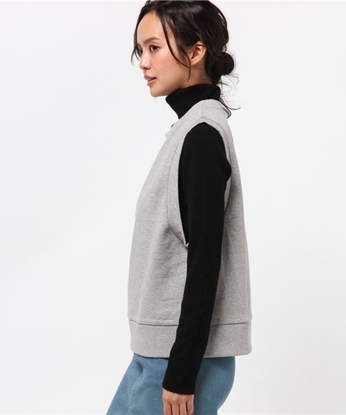 OUTLET（アウトレット）の「【Sheta】ウラケベスト（Tシャツ/カットソー・レディース・グレー・FREE）」の3枚目の写真