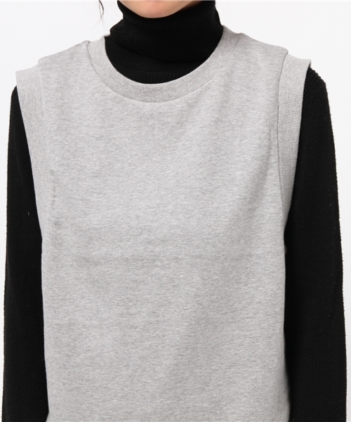 OUTLET（アウトレット）の「【Sheta】ウラケベスト（Tシャツ/カットソー・レディース・グレー・FREE）」の5枚目の写真