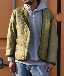 VINTAGE(Be[W)́yBe[WÒz70fs US ARMY M-65 COAT LINER(~^[WPbg)
