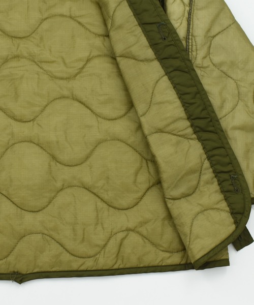 VINTAGE（ヴィンテージ）の「【ヴィンテージ古着】70’s US ARMY M-65 COAT LINER（ミリタリージャケット・メンズ・カーキ・SMALL）」の6枚目の写真