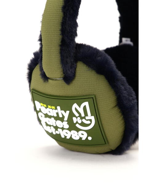 黒 猫耳デザイン イヤーマフ PEARLY GATES 黒 猫耳デザイン イヤーマフ PEARLY GATES