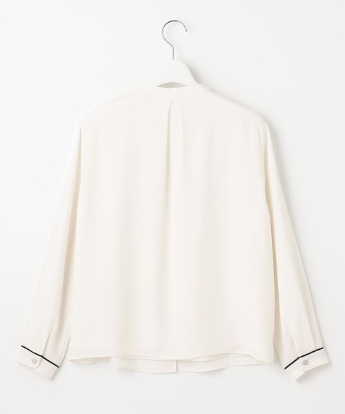 J.PRESS(ジェイプレス)の「シュノワデシン カットソー(Tシャツ/カットソー・レディース・アイボリー系/ホワイト系・LARGE/MEDIUM)」の15枚目の写真