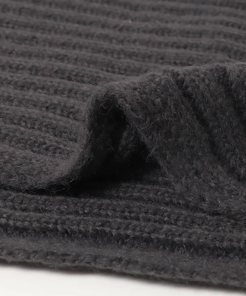 URBAN RESEARCH Sonny Label（アーバンリサーチサニーレーベル）の「リブフードマフラー（マフラー・レディース・ピンク/ネイビー/チャコールグレー・ONE）」の8枚目の写真