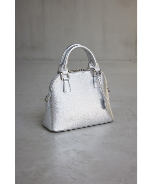 AZUL by moussy（アズールバイマウジー）の「ダブルジッパーハンドバッグ（ハンドバッグ・レディース・ゴールド/レッド/ブラック/シルバー/グレー/ライトイエロー・FREE）」の5枚目の写真