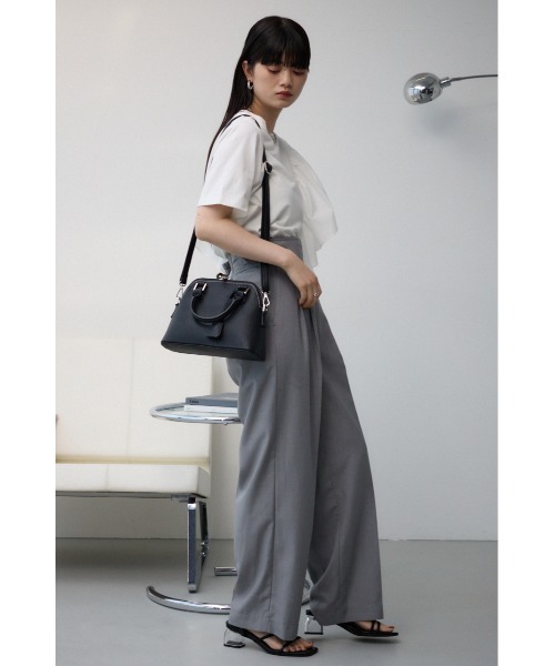 AZUL by moussy（アズールバイマウジー）の「ダブルジッパーハンドバッグ（ハンドバッグ・レディース・ゴールド/レッド/ブラック/シルバー/グレー/ライトイエロー・FREE）」の8枚目の写真