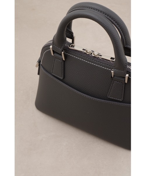 AZUL by moussy（アズールバイマウジー）の「ダブルジッパーハンドバッグ（ハンドバッグ・レディース・ゴールド/レッド/ブラック/シルバー/グレー/ライトイエロー・FREE）」の21枚目の写真