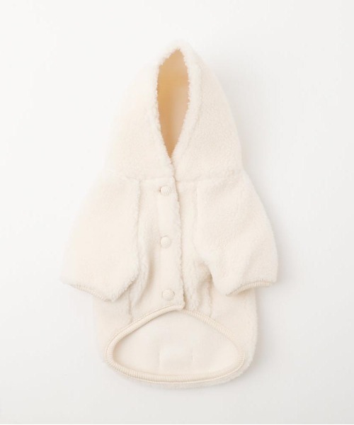 ボアフード付きジャケット（ペットウェア）｜moncheri（モンシェリ）