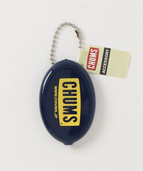 CHUMS（チャムス）の「【CHUMS】CHUMS Logo Quikoin with Ball Chain（コインケース・メンズ・レッド/イエロー/パープル/ブルーグリーン/ネイビー・FREE）」の2枚目の写真