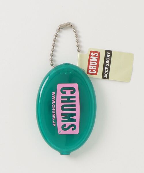 CHUMS（チャムス）の「【CHUMS】CHUMS Logo Quikoin with Ball Chain（コインケース・メンズ・レッド/イエロー/パープル/ブルーグリーン/ネイビー・FREE）」の3枚目の写真