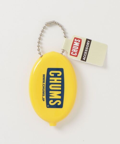 CHUMS（チャムス）の「【CHUMS】CHUMS Logo Quikoin with Ball Chain（コインケース・メンズ・レッド/イエロー/パープル/ブルーグリーン/ネイビー・FREE）」の4枚目の写真