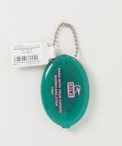 CHUMS（チャムス）の「【CHUMS】CHUMS Logo Quikoin with Ball Chain（コインケース・メンズ・レッド/イエロー/パープル/ブルーグリーン/ネイビー・FREE）」の7枚目の写真