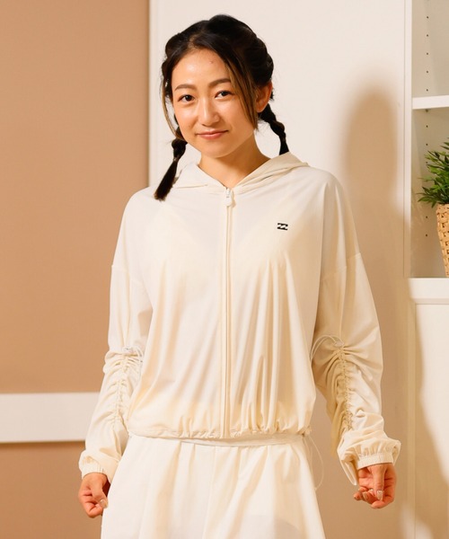 BILLABONG/ビラボン ショート丈ジップアップラッシュガード BF013-890