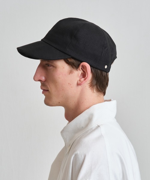 Nine Tailor(ナインテイラー)の「Nine Tailor Areca Cap (N-1419)(キャップ・メンズ・ブラック/サンドグレー/その他・FREE)」の4枚目の写真