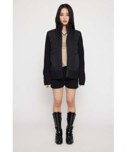 LAGUA GEM RIB KNIT ショートパンツ　ラグアジェム RIB KNIT ショートパンツ（その他パンツ）｜LAGUA GEM