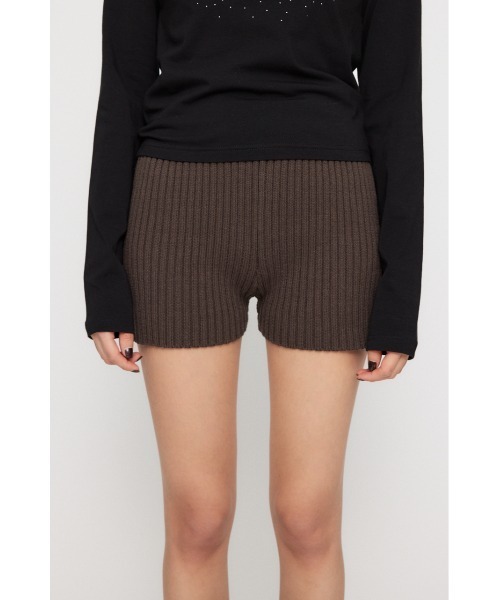 RIB KNIT ショートパンツ（その他パンツ）｜LAGUA GEM