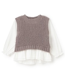 【リンク】シャギードッキングブラウス(キッズサイズ)