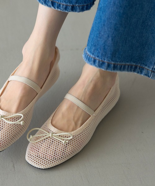 メッシュバレリーナシューズ ZOZO限定】メッシュバレエシューズ(バレエシューズ