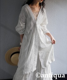 レース ロングカーデ」に該当するカーディガン/ボレロファッション通販