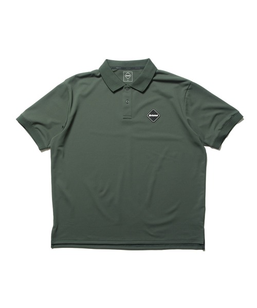 F.C.R.B S/S TEAM POLO ポロシャツ カーキ L F.C.Real Bristol（エフシーレアルブリストル）の「S/S TEAM POLO