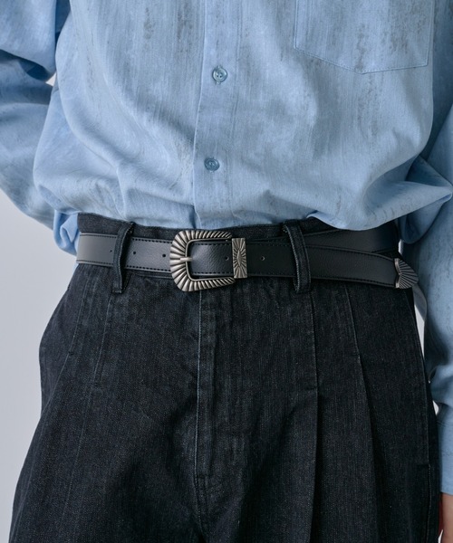 COLONY 2139（コロニートゥーワンスリーナイン）の「ウエスタンバックルベルト（ベルト・メンズ・ブラック・FREE）」の5枚目の写真