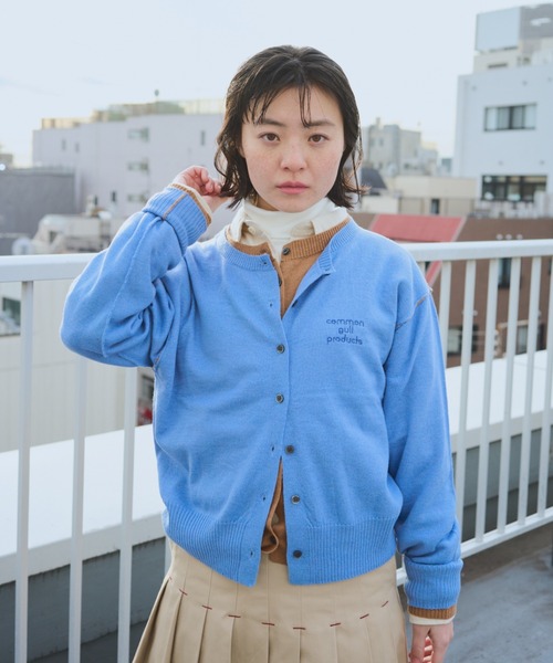 【common gull products】 2つで1つのカーディガン 2つで1つのカーディガン（カーディガン/ボレロ）｜common gull