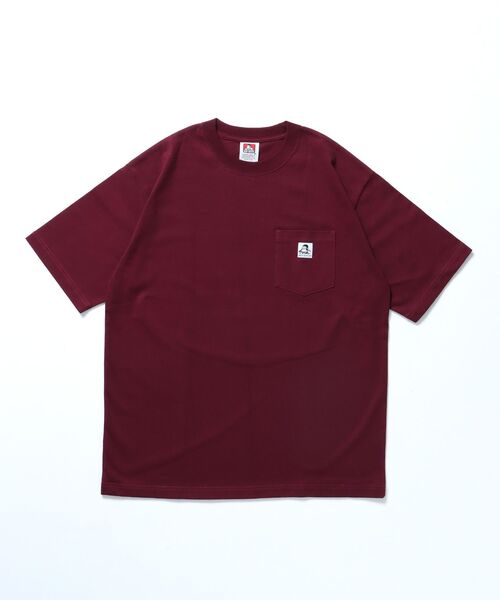 BEN DAVIS（ベンデイビス）の「【BEN DAVIS（ベンデイビス）】BIG POCKET TEE / ポケット 半袖 ワンポイント ワイドシルエット ヘビーウエイト クルーネック（Tシャツ/カットソー・メンズ・ホワイト/ダークブラウン/チャコール/ネイビー/グレー/ダークグリーン/ブラック/ワイン・SMALL/MEDIUM/LARGE/X-LARGE）」の20枚目の写真