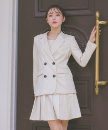 スカート セットアップ テーラード ジャケット」に該当する