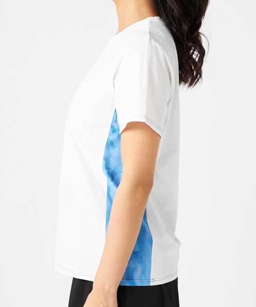 FILA(フィラ)の「プリント切替半袖Tシャツ(Tシャツ/カットソー・レディース・イエロー/ホワイト/ブラック・MEDIUM/LARGE/X-LARGE)」の22枚目の写真