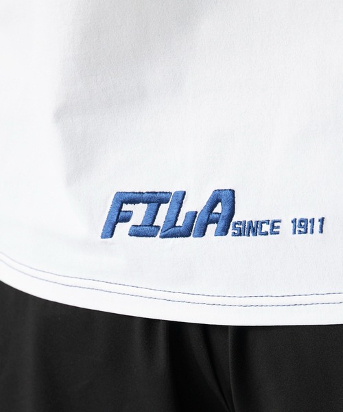 FILA(フィラ)の「プリント切替半袖Tシャツ(Tシャツ/カットソー・レディース・イエロー/ホワイト/ブラック・MEDIUM/LARGE/X-LARGE)」の18枚目の写真