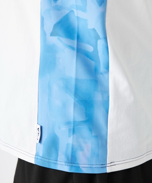 FILA(フィラ)の「プリント切替半袖Tシャツ(Tシャツ/カットソー・レディース・イエロー/ホワイト/ブラック・MEDIUM/LARGE/X-LARGE)」の17枚目の写真