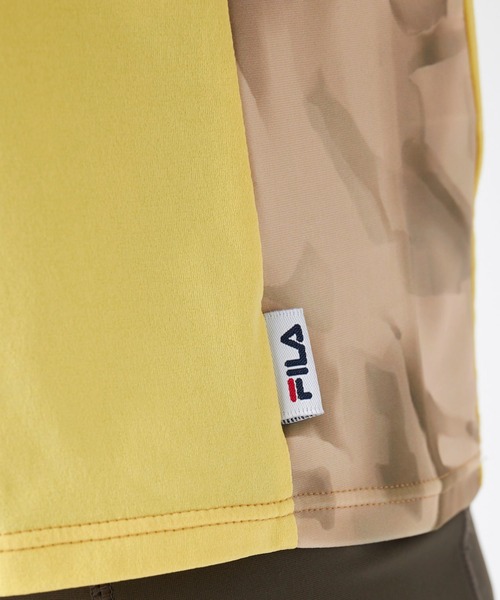 FILA(フィラ)の「プリント切替半袖Tシャツ(Tシャツ/カットソー・レディース・イエロー/ホワイト/ブラック・MEDIUM/LARGE/X-LARGE)」の12枚目の写真