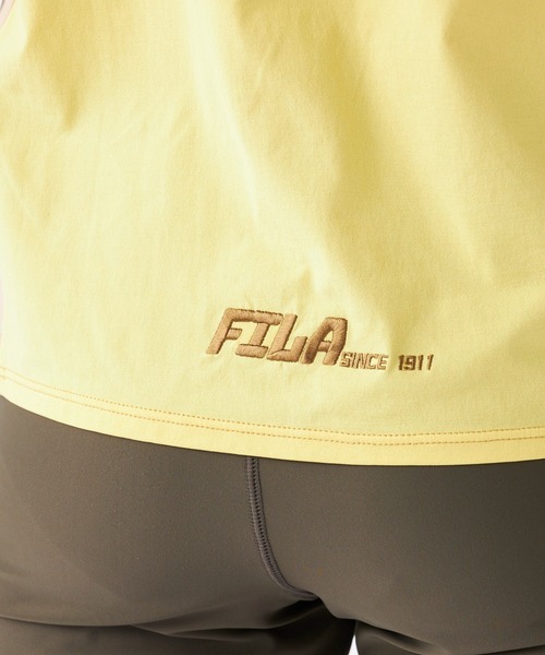 FILA(フィラ)の「プリント切替半袖Tシャツ(Tシャツ/カットソー・レディース・イエロー/ホワイト/ブラック・MEDIUM/LARGE/X-LARGE)」の11枚目の写真