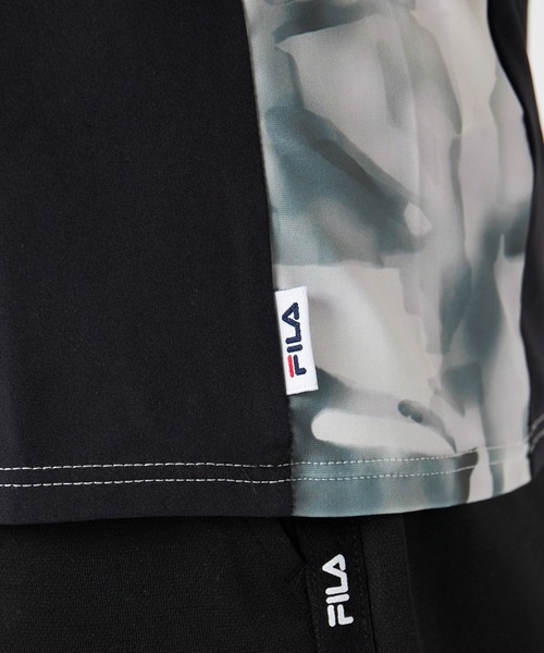 FILA(フィラ)の「プリント切替半袖Tシャツ(Tシャツ/カットソー・レディース・イエロー/ホワイト/ブラック・MEDIUM/LARGE/X-LARGE)」の9枚目の写真