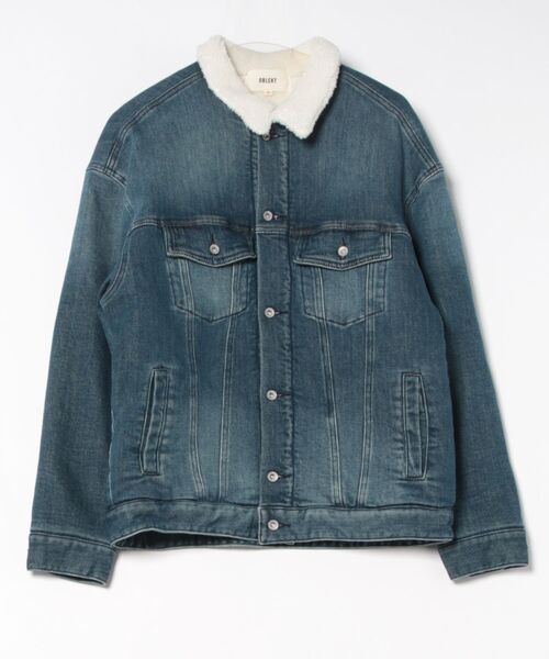 oblekt（オブレクト）の「ボアジャケット（Tシャツ/カットソー・メンズ・ネイビー/ブルー・SMALL/LARGE）」の2枚目の写真